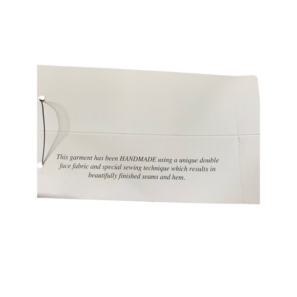 VTG 80s Linda Allard Ellen Tracy Handmade Wool Coat Magenta 8P RY10366 New - Picture 12 of 15